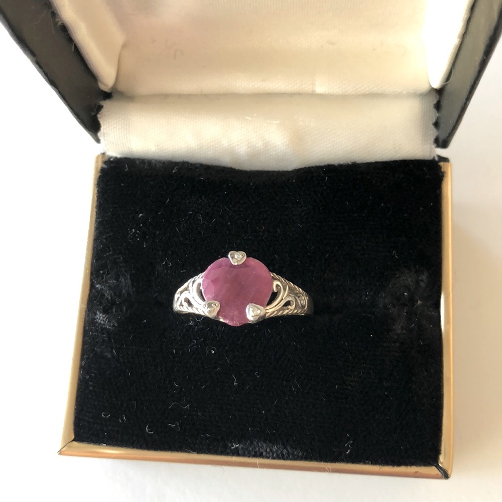 India sterling silver ring size 6